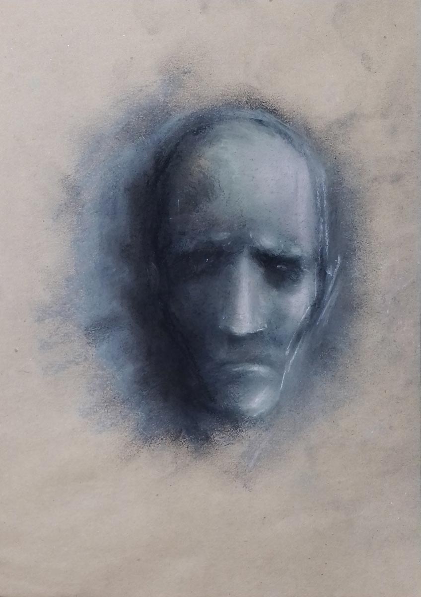 Cool head - graphic by Vitaliy Mashchenko